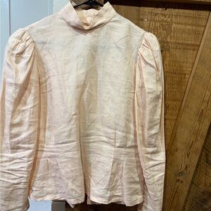 Vintage Linen Pale Peach Women's Top